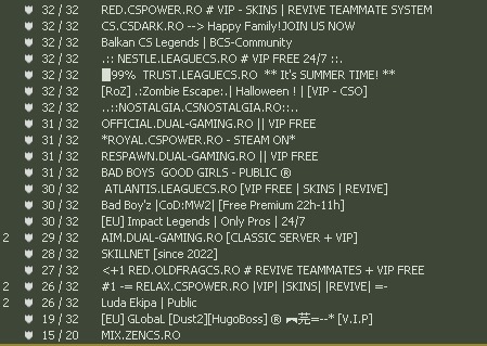 Internet & Favorites Placement